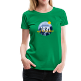 1991 Frauen Premium T-Shirt - Kelly Green