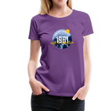 1961 Frauen Premium T-Shirt - Lila