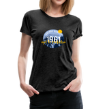 1961 Frauen Premium T-Shirt - Anthrazit
