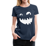 Halloween Frauen Premium T-Shirt - Navy