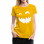 Halloween Frauen Premium T-Shirt - Sonnengelb