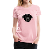 Hund Frauen Premium T-Shirt - Hellrosa
