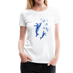 Save The Oceans Frauen Premium T-Shirt - Weiß