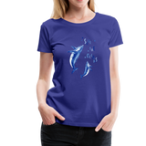 Save The Oceans Frauen Premium T-Shirt - Königsblau