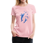 Save The Oceans Frauen Premium T-Shirt - Hellrosa