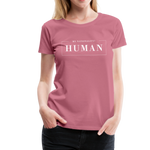 Human Frauen Premium T-Shirt - Malve