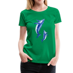 Wale Frauen Premium T-Shirt - Kelly Green
