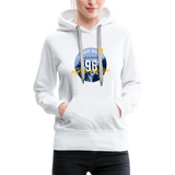 1961 Frauen Premium Hoodie - Weiß