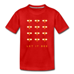 Let It Bee Kinder Premium T-Shirt - Rot