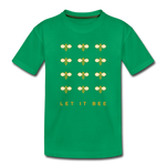 Let It Bee Kinder Premium T-Shirt - Kelly Green
