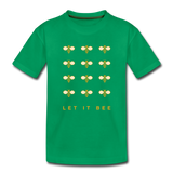 Let It Bee Kinder Premium T-Shirt - Kelly Green