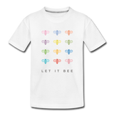 Let It Bee Kinder Premium T-Shirt - Weiß