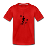 Yoga Kinder Premium T-Shirt - Rot