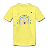Good Vibes Kinder Premium T-Shirt - Gelb