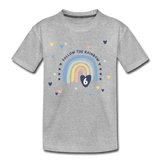 6. Geburtstag Kinder Premium T-Shirt - Grau meliert