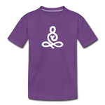 Yoga Kinder Premium T-Shirt - Lila