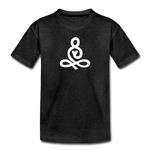 Yoga Kinder Premium T-Shirt - Anthrazit