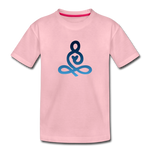 Yoga Kinder Premium T-Shirt - Hellrosa