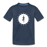 Yoga Kinder Premium T-Shirt - Navy