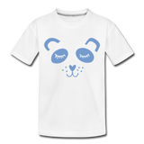 Panda Kinder Premium T-Shirt - Weiß