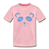 Panda Kinder Premium T-Shirt - Hellrosa