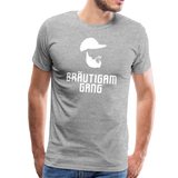Bräutigam Gang Männer Premium T-Shirt - Grau meliert