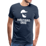 Bräutigam Gang Männer Premium T-Shirt - Navy