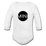 Mini Baby Bio-Langarm-Body - Weiß