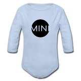 Mini Baby Bio-Langarm-Body - Sky