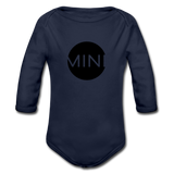 Mini Baby Bio-Langarm-Body - Dunkelnavy