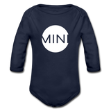 Mini Baby Bio-Langarm-Body - Dunkelnavy