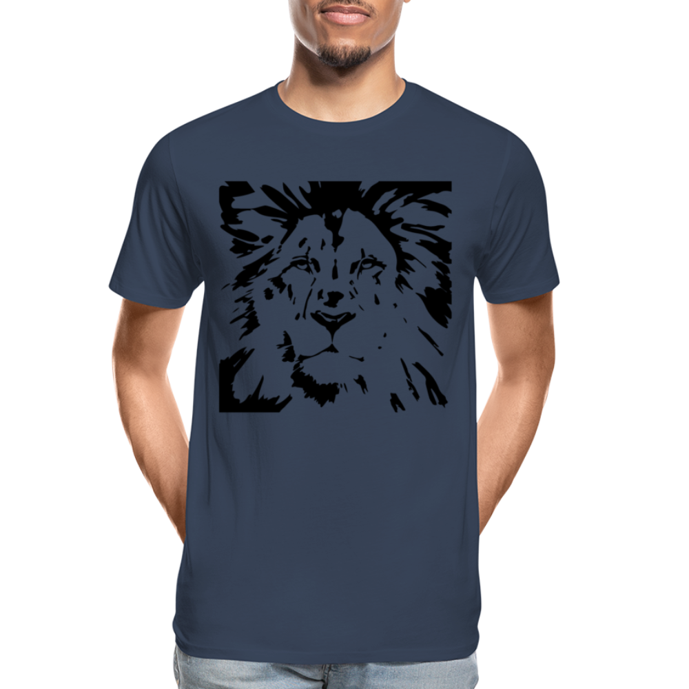 Löwe Männer Premium Bio T-Shirt – MayalinoAndFriends