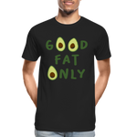 Good Fat Only Männer Premium Bio T-Shirt - Schwarz
