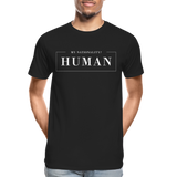 Human Männer Premium Bio T-Shirt - Schwarz