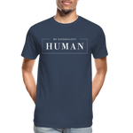 Human Männer Premium Bio T-Shirt - Navy