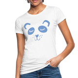 Panda Frauen Bio-T-Shirt - Weiß