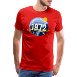 1972 Männer Premium T-Shirt - Rot