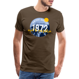 1972 Männer Premium T-Shirt - Edelbraun