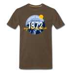 1972 Männer Premium T-Shirt - Edelbraun