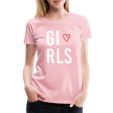Braut Girls Frauen Premium T-Shirt - Hellrosa