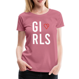 Braut Girls Frauen Premium T-Shirt - Malve