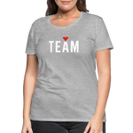 Braut Team Frauen Premium T-Shirt - Grau meliert