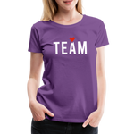 Braut Team Frauen Premium T-Shirt - Lila