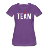 Braut Team Frauen Premium T-Shirt - Lila