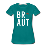 Braut Frauen Premium T-Shirt - Divablau
