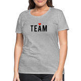 Braut Team Frauen Premium T-Shirt - Grau meliert