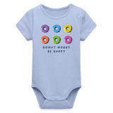 Donut Worry Be Happy Baby Bio-Body - Sky