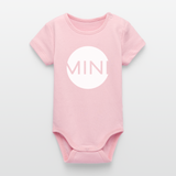 Mini Baby Bio-Langarm-Body - Hellrosa