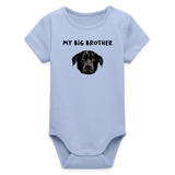 My Big Brother Baby Bio-Langarm-Body - Sky