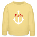 Moin Kinder Bio Sweatshirt - Gelb Viva 